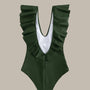 Amira Backless Ruffle Swimsuit-Jordyn the Label