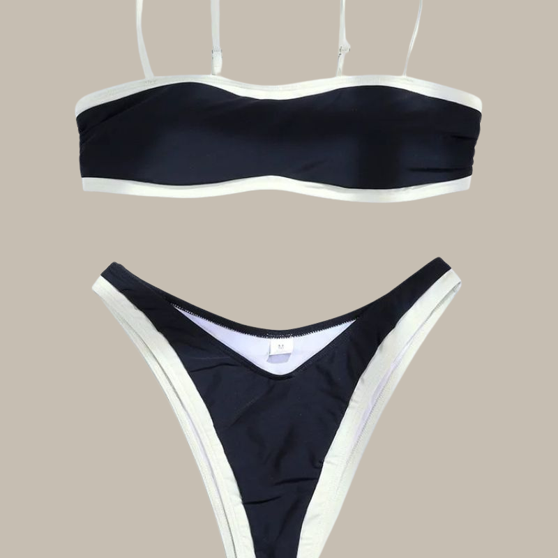 Cecilia Old Money Two piece Bikini Set-Jordyn the Label