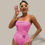 Alana Bandeau Flower Monokini Swimwear-Jordyn the Label