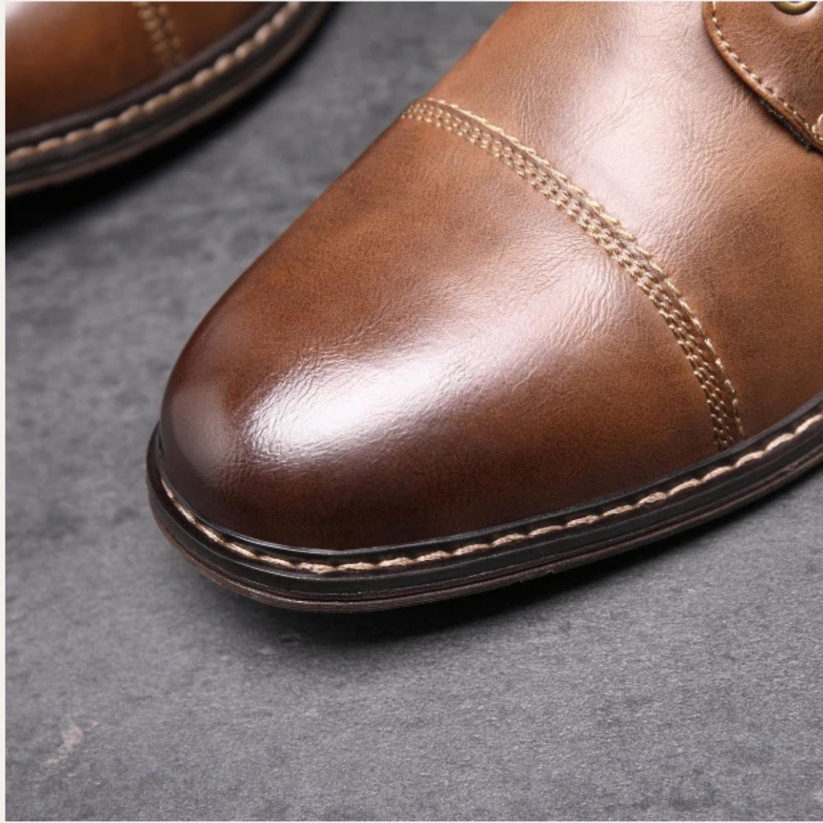 Men’s Casual Vintage Leather Ankle Boots