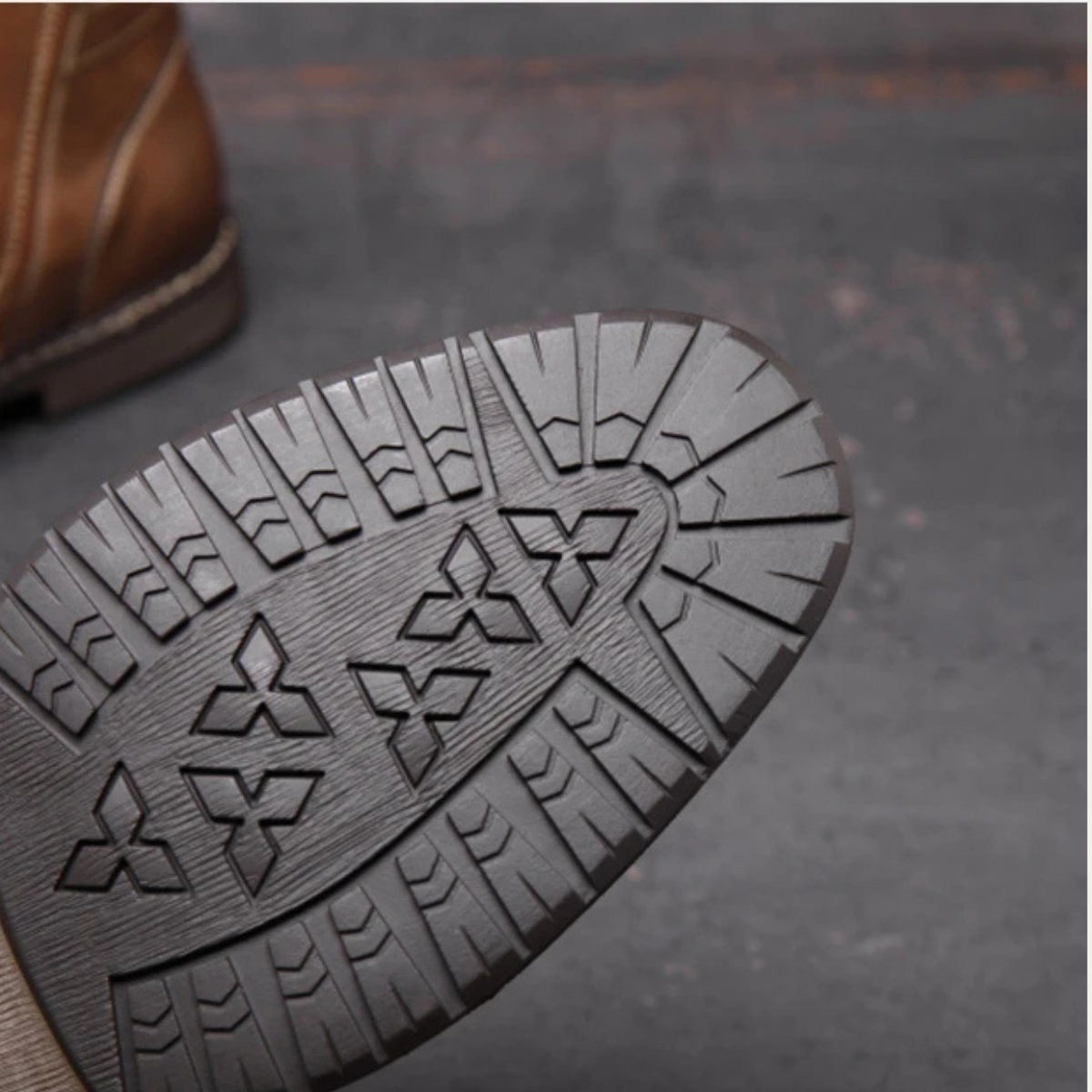 Men’s Casual Vintage Leather Ankle Boots