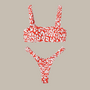 Esmee - Micro Printed Bikini Set-Jordyn the Label
