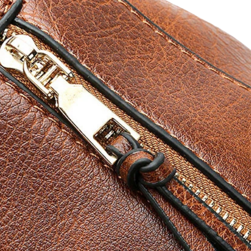 Luxury Leather Hobo Bag – Brown Shoulder & Crossbody Handbag