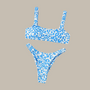 Esmee - Micro Printed Bikini Set-Jordyn the Label