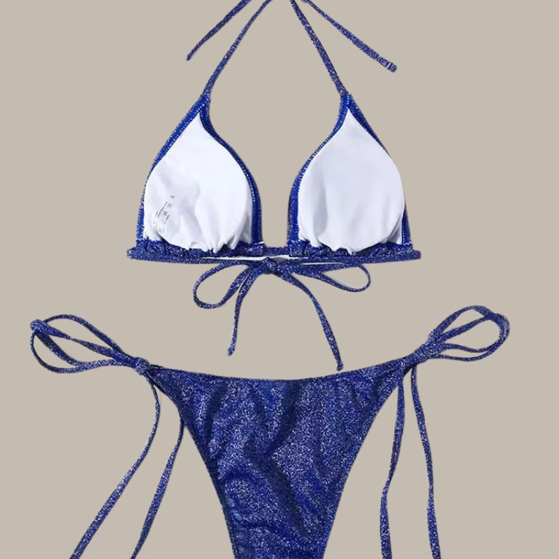 Loua - Glitter Chic Bikini Set-Jordyn the Label