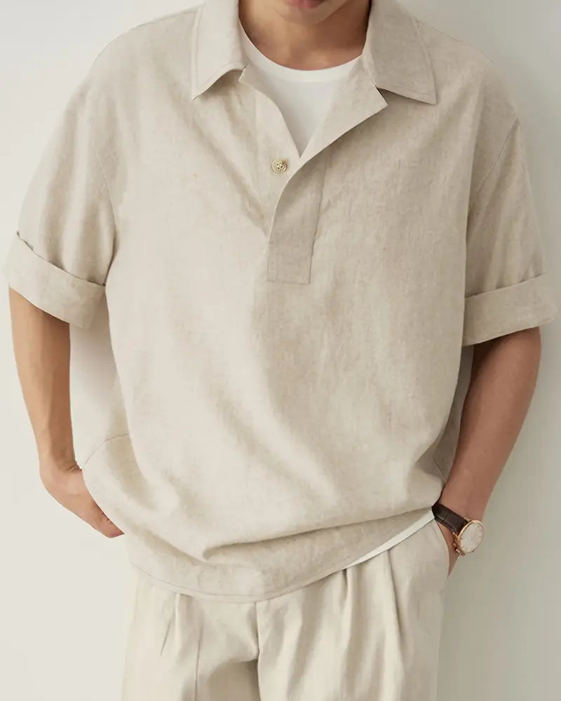 The Thornton Modern Linen Polo