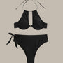High Waist Padded Bikini Set-Jordyn the Label