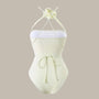 Alana Bandeau Flower Monokini Swimwear-Jordyn the Label