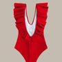 Amira Backless Ruffle Swimsuit-Jordyn the Label