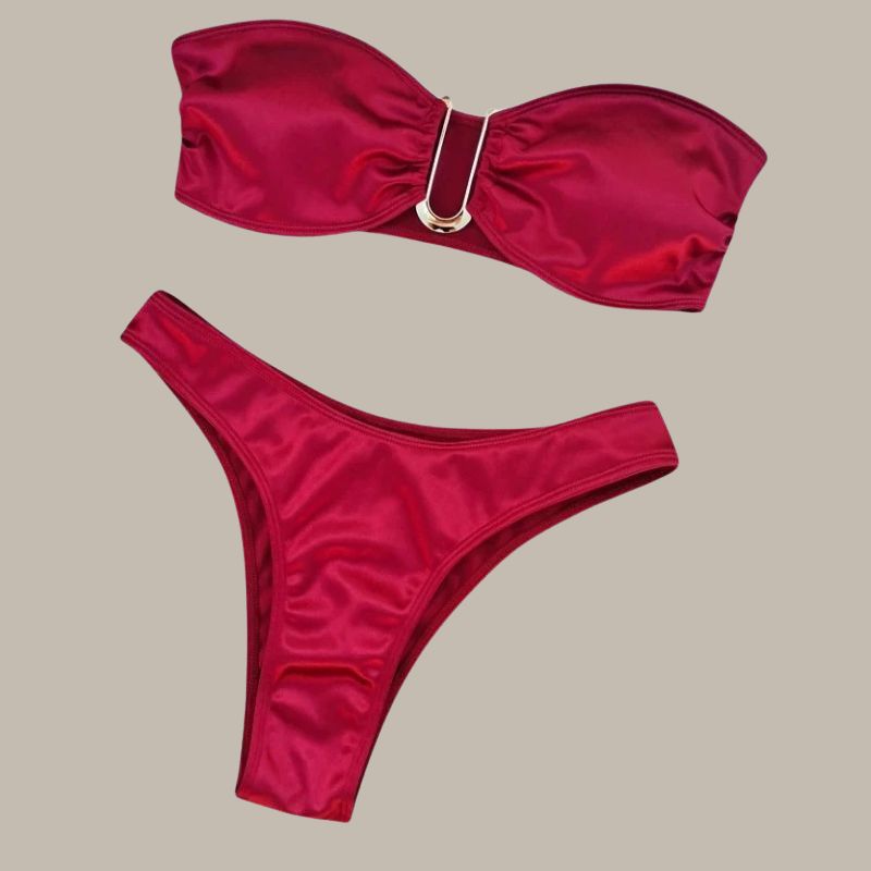 Noor - Strapless U-Shaped Swimwear-Jordyn the Label