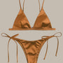 Nora - Metallic Satin Brazilian Bikini-Jordyn the Label