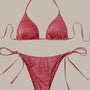 Loua - Glitter Chic Bikini Set-Jordyn the Label