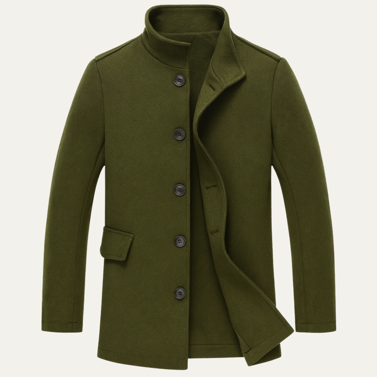 The Rome Wool Coat – Men’s Smart Tailored Overcoat