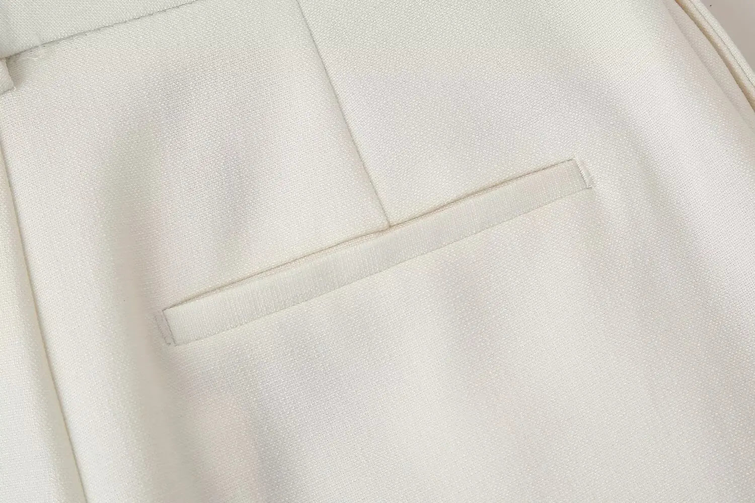 2 Piece Vest and Pants Set – Sleeveless Crop Blazer Top & High Waist Wide Leg Pants