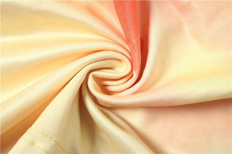 Stylish Print Two Piece Set – Satin Crop Top and Maxi Skirt