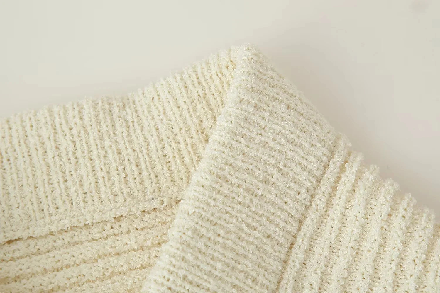 Knitted Two Piece Set – Tassel Short Sleeve Top & Mini Skirt Co ord Outfit