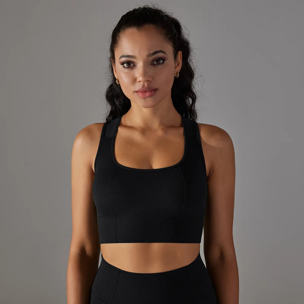 Seamless Racerback Sports Bra – Gym, Yoga & Pilates Activewear