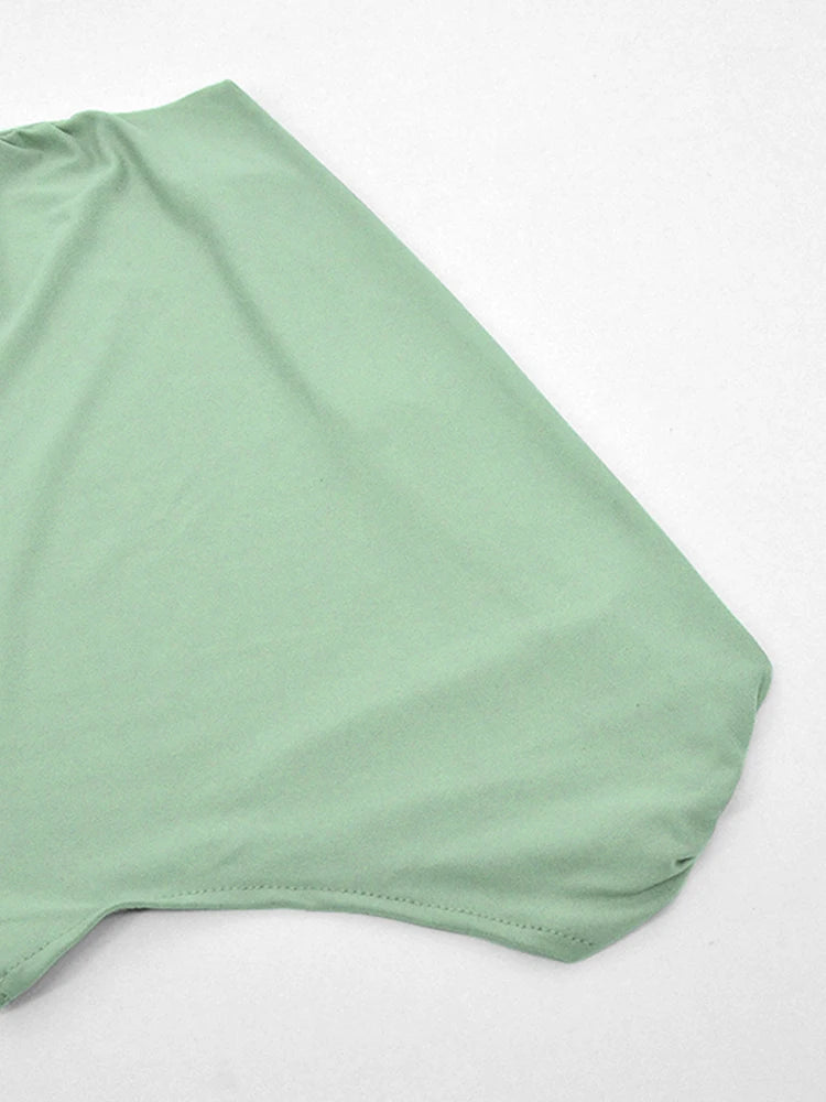 One Shoulder Midi Dress – Elegant Slim Fit Party & Evening Dress