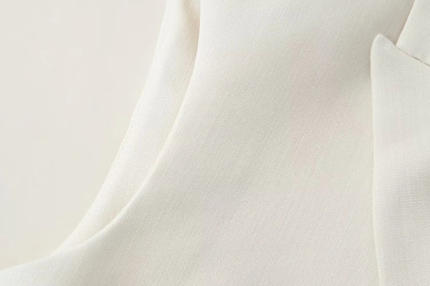 2 Piece Vest and Pants Set – Sleeveless Crop Blazer Top & High Waist Wide Leg Pants