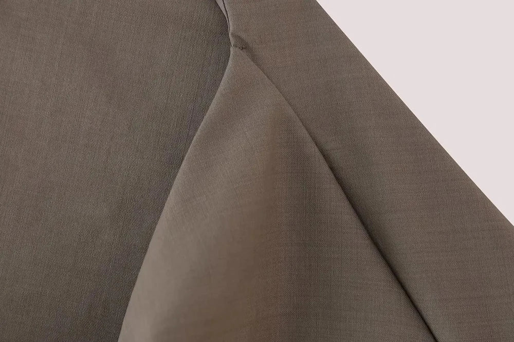 Summer Two Piece Set – Pleated Halter Top & Straight Wide Leg Pants