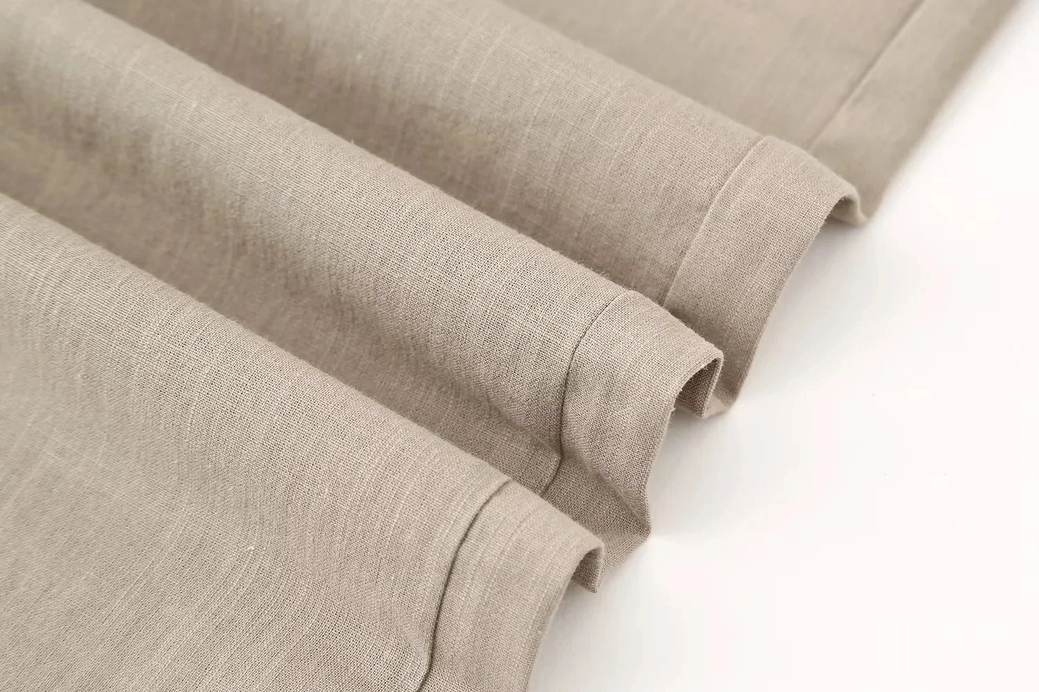 Khaki Two Piece Set – Loose Belted Blazer and Wide Leg Trousers