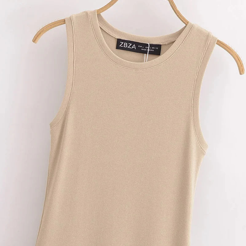 Maxi Dress – Elegant Sleeveless Casual Long Summer Dress