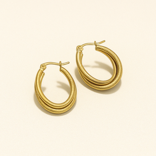 Sun Daze - Earrings - Stainless Steel-Jordyn the Label