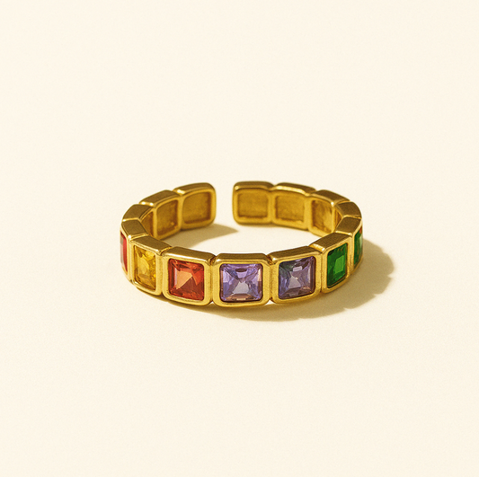 Ophelia - Ring - Stainless Steel-Jordyn the Label