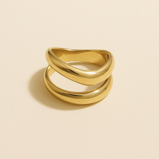Silken Muse - Ring - Stainless Steel-Jordyn the Label