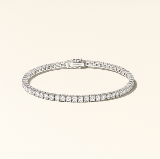 Luxury 925 Sterling Silver Tennis Bracelet-Jordyn the Label