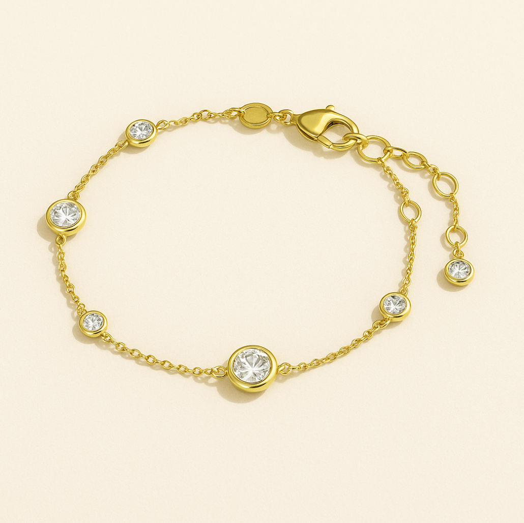 Dainty Glow - Bracelet - Stainless Steel-Jordyn the Label