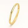Elegant Sterling 2mm Women's Wedding Band Ring-Jordyn the Label