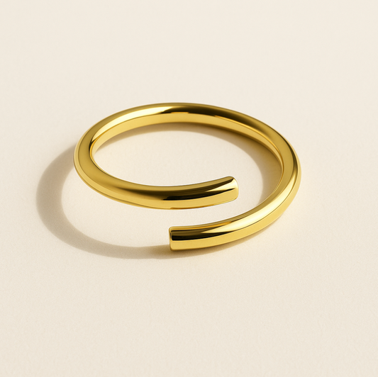 Adjustable Women's 2mm Slim Band Midi Toe Ring-Jordyn the Label