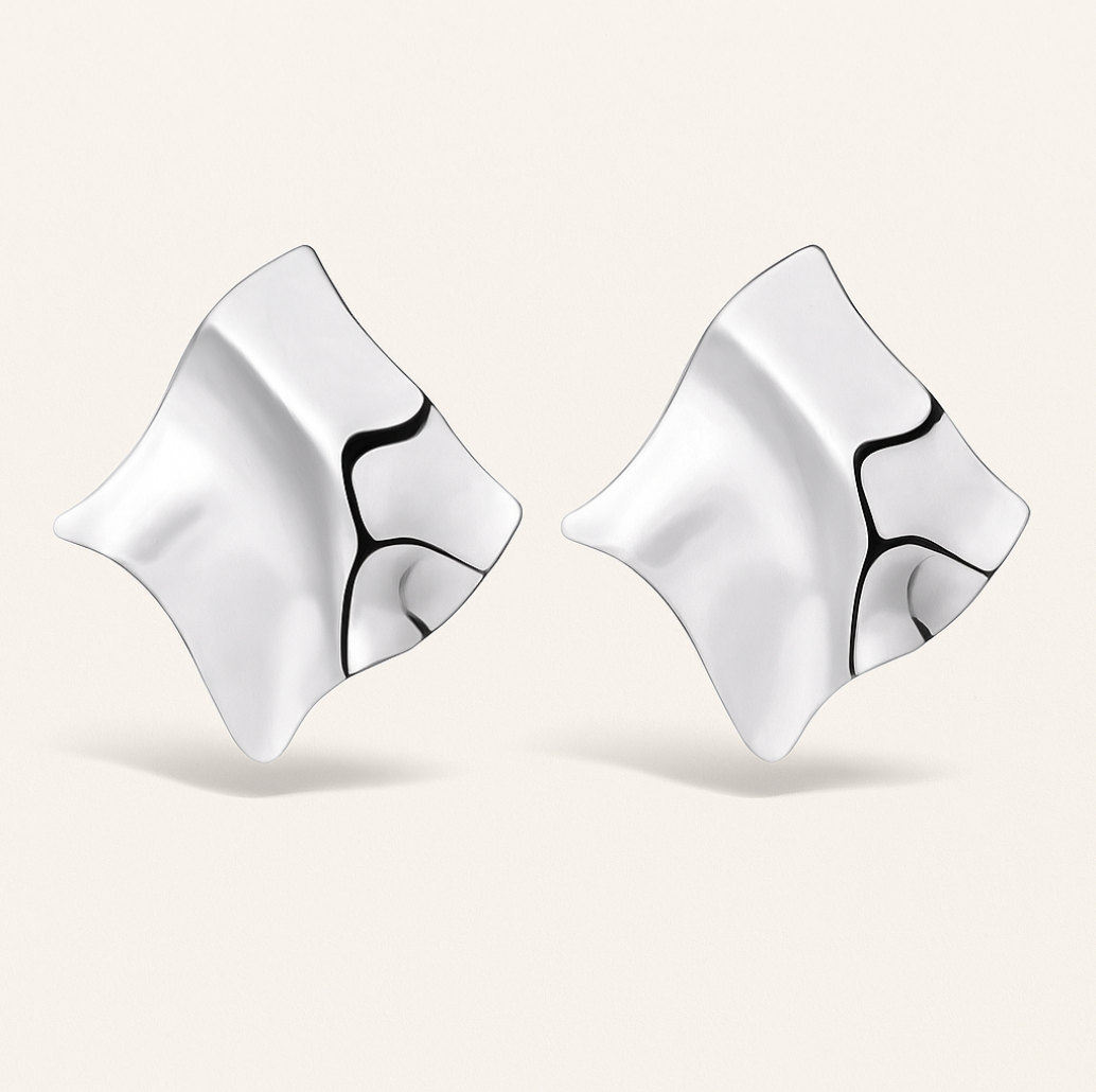 Blush Sky - Earrings - Stainless Steel-Jordyn the Label