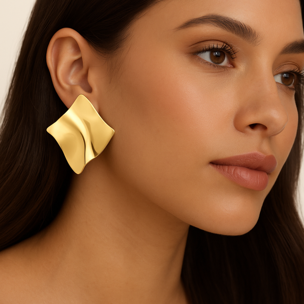 Blush Sky - Earrings - Stainless Steel-Jordyn the Label