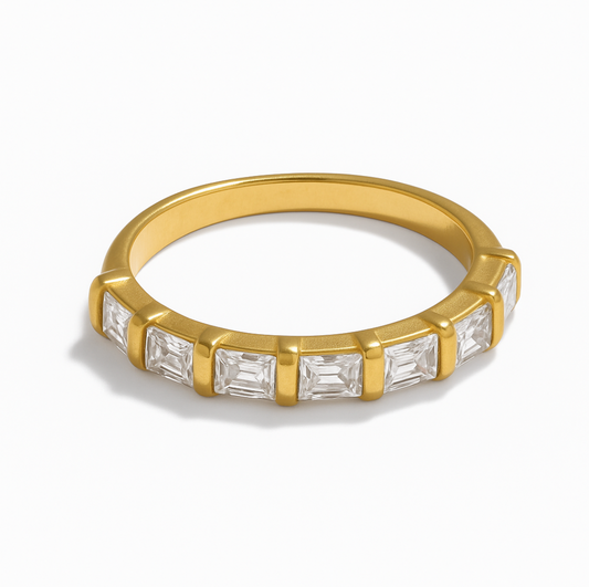 Glowing Luxe - Ring - Stainless Steel-Jordyn the Label