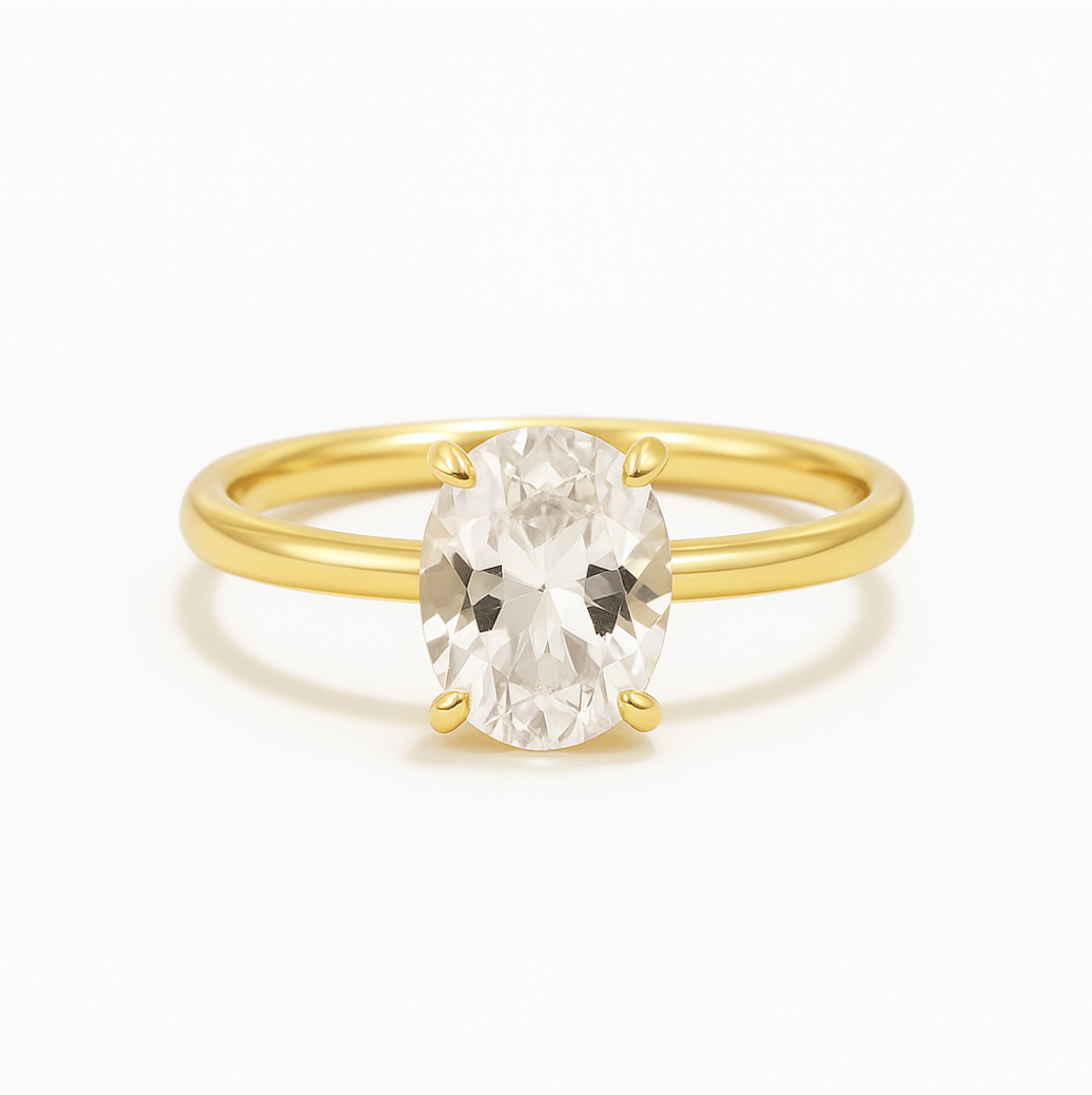 Luxe Charm - Ring - Stainless Steel-Jordyn the Label