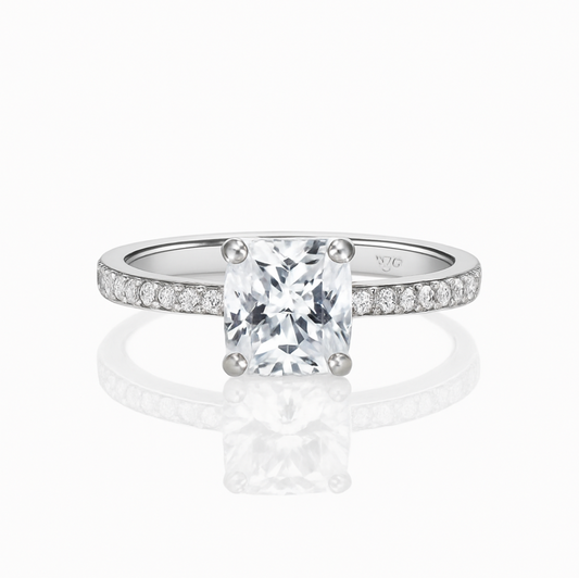 Radiant Silver - Ring - Stainless Steel-Jordyn the Label