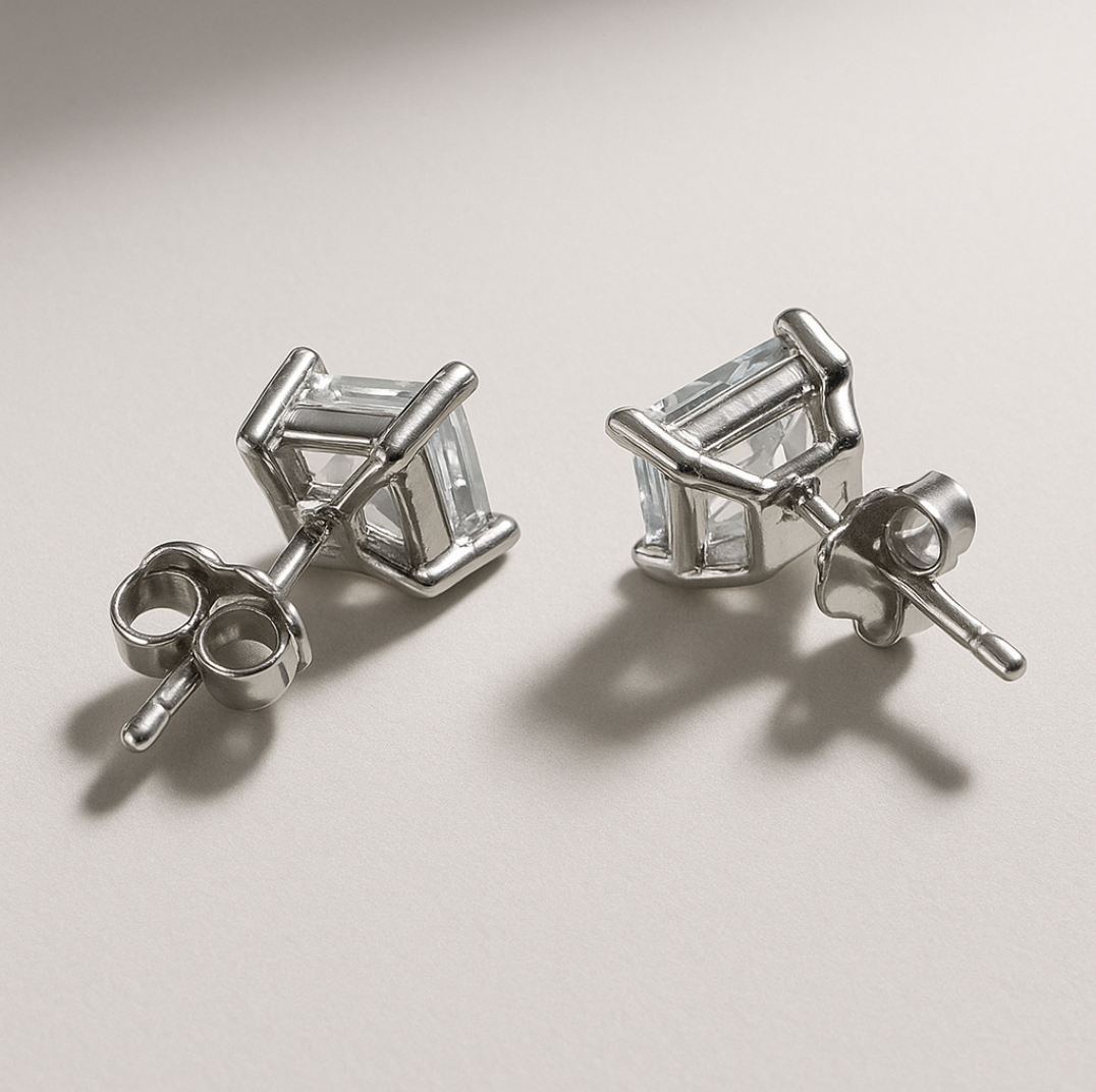 Lustrous Boho - Earrings - Stainless Steel-Jordyn the Label