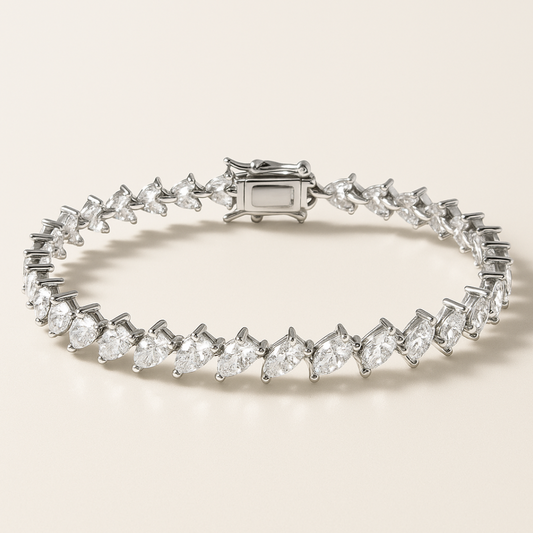 Dazzling Grace - Bracelet - Stainless Steel-Jordyn the Label