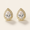 Radiant Teardrop - Earrings - Stainless Steel-Jordyn the Label