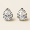 Radiant Teardrop - Earrings - Stainless Steel-Jordyn the Label
