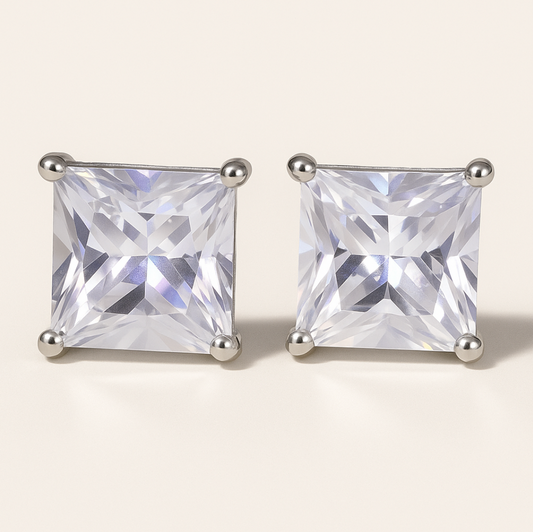 Elegant Silver - Earrings - Stainless Steel-Jordyn the Label