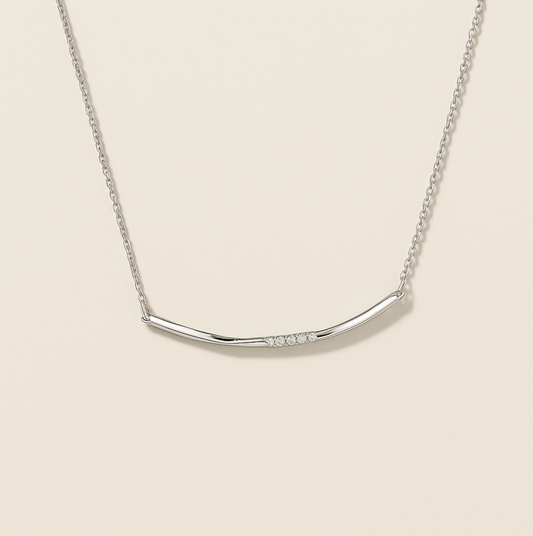 Elegant Ripple - Necklace - Stainless Steel-Jordyn the Label