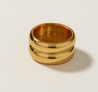 Lustrous Bloom - Ring - Stainless Steel-Jordyn the Label