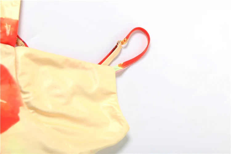 Stylish Print Two Piece Set – Satin Crop Top and Maxi Skirt