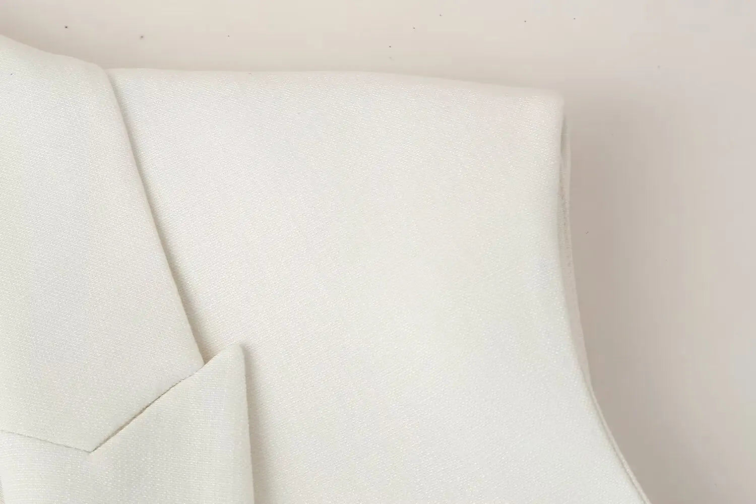 2 Piece Vest and Pants Set – Sleeveless Crop Blazer Top & High Waist Wide Leg Pants