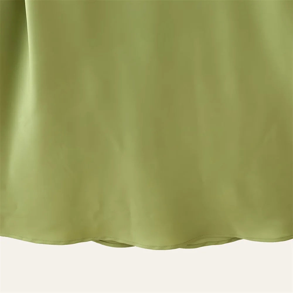 One Shoulder Satin Maxi Dress Formal Evening Gown