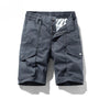 Men's Durable Adjustable Pockets Cotton Cargo Shorts-The British Gentlemen