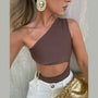 Alani Trendy One-Shoulder Swimsuit-Jordyn the Label
